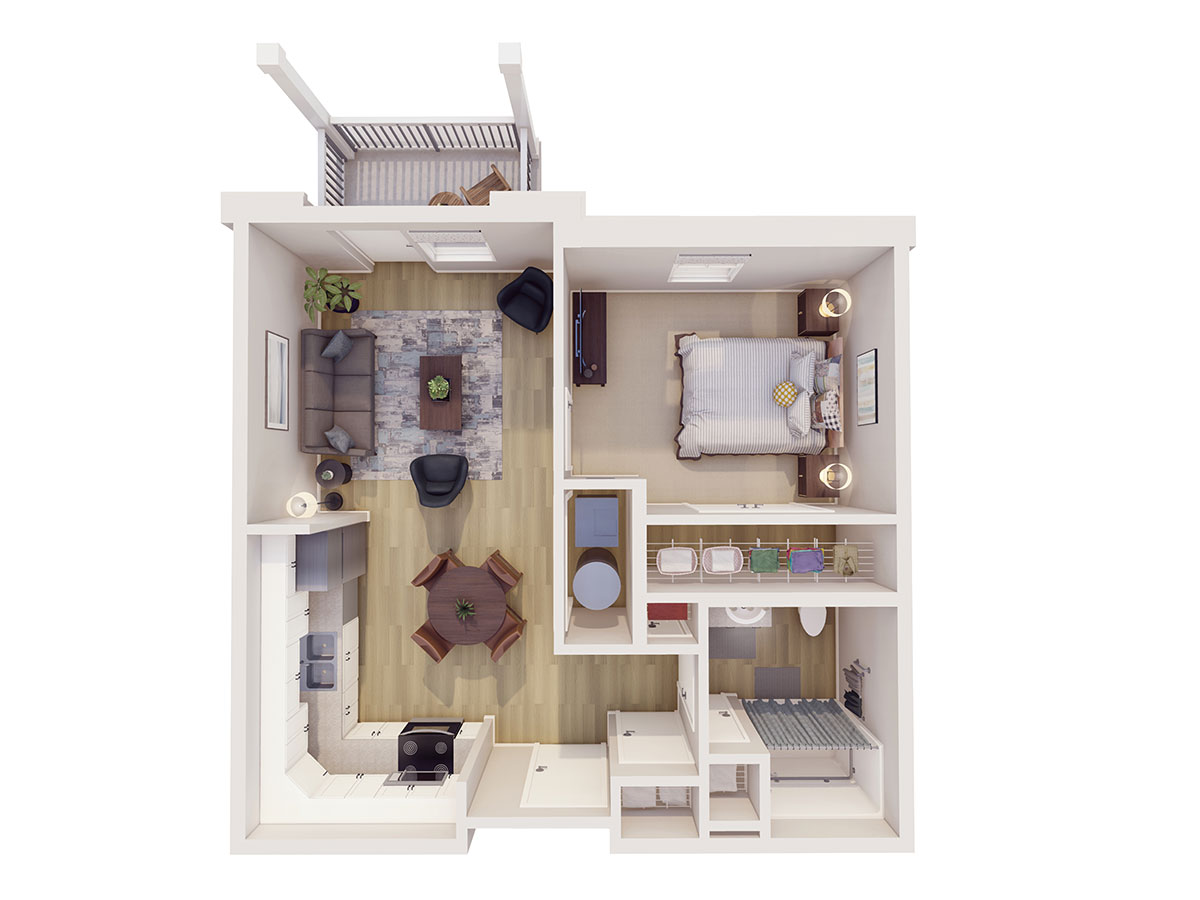 Render Unit A 3D image